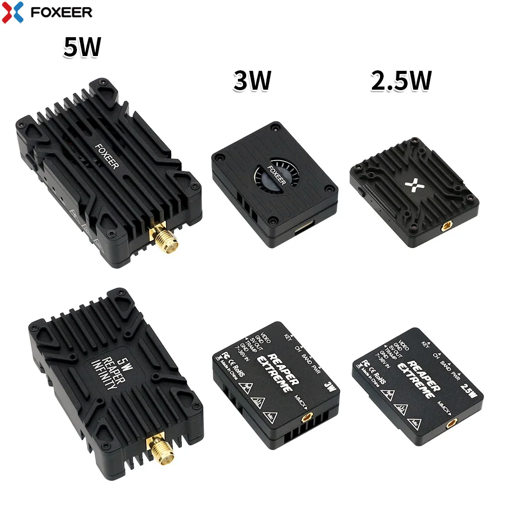 Foxeer Reaper Extreme 2.5W Vtx - 폭시어 리퍼 익스트림 V2 5.8GHz 3W