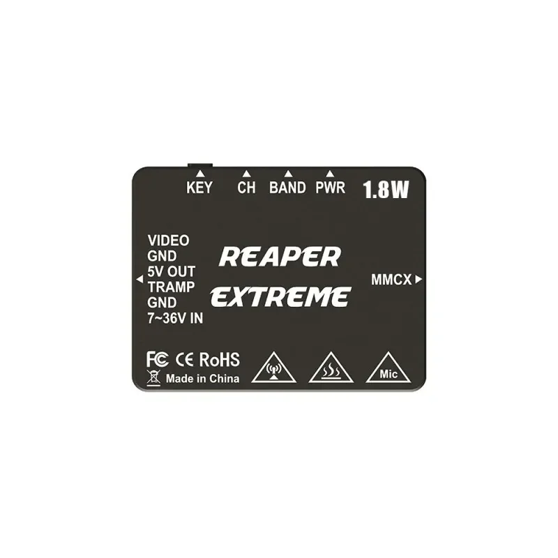 Foxeer 리퍼 익스트림 5.8G 1.8W 72CH  - Foxeer Reaper Extreme 2.5W Vtx 리뷰 및 가격