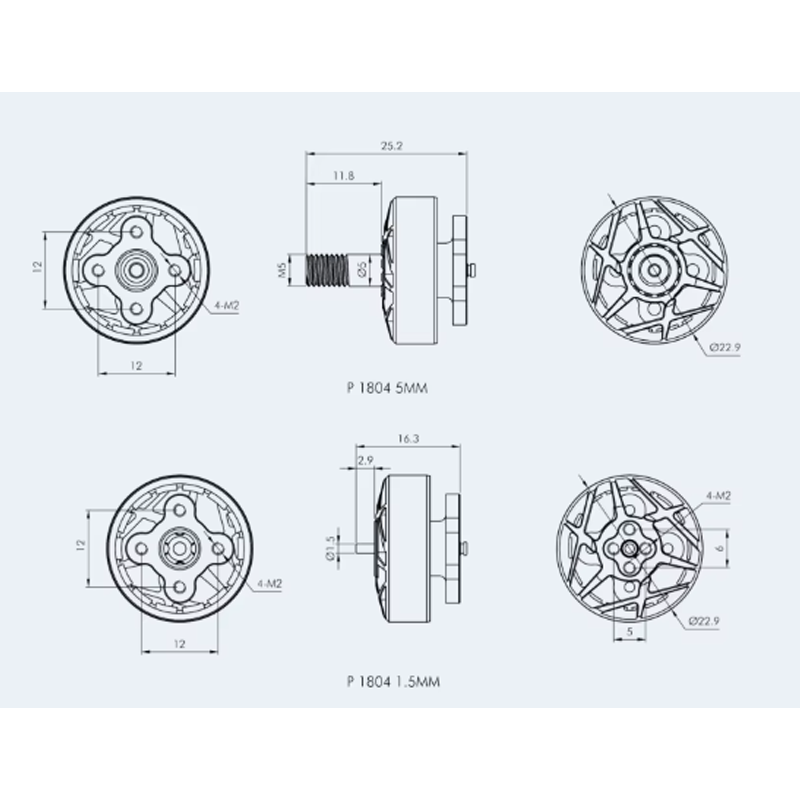 T-MOTOR P1804 2400KV 3400KV 4S - Foxeer Reaper Extreme 2.5W Vtx 리뷰 및 가격